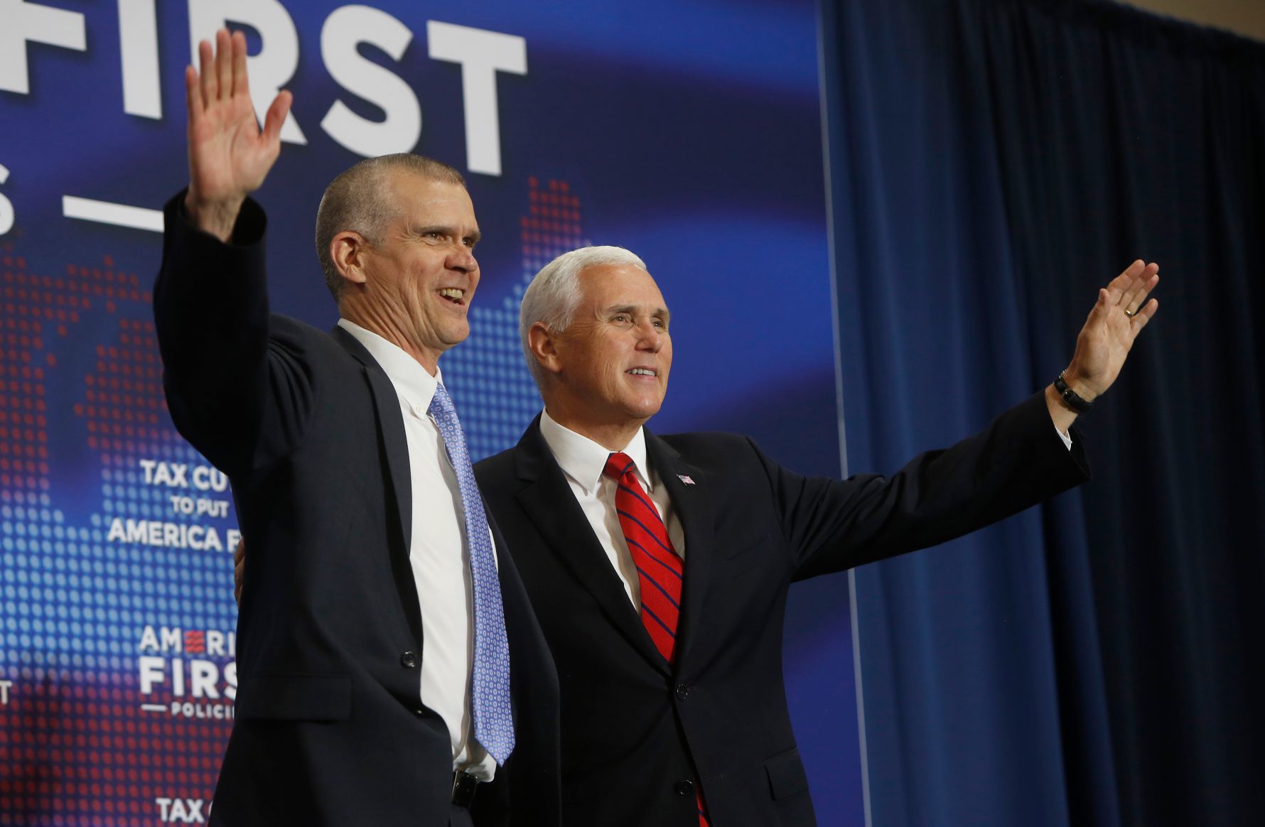 Vice President Mike Pence speaks at MetraPark